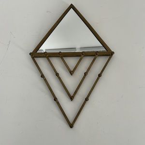 Mirror and jewelry hanger